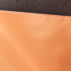 参考写真:ビニル系素材:縫製加工